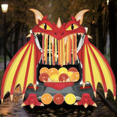 Halloween Fire Dragon Trunk-or-Treat Car Decoration Kit