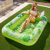 70in x 46in Large Green Sun Tan Tub Pool Float