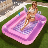 70in x 46in Large Purple Sun Tan Tub Pool Float