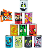 Bean Bag Toss Game with Tin Cans, 13 Pieces