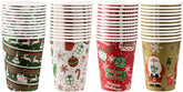 Disposable Winter Paper Cups, 48 Pack