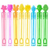 72-Pack Easter Mini Bubble Wands - 8 Assorted Colors, 9 Styles