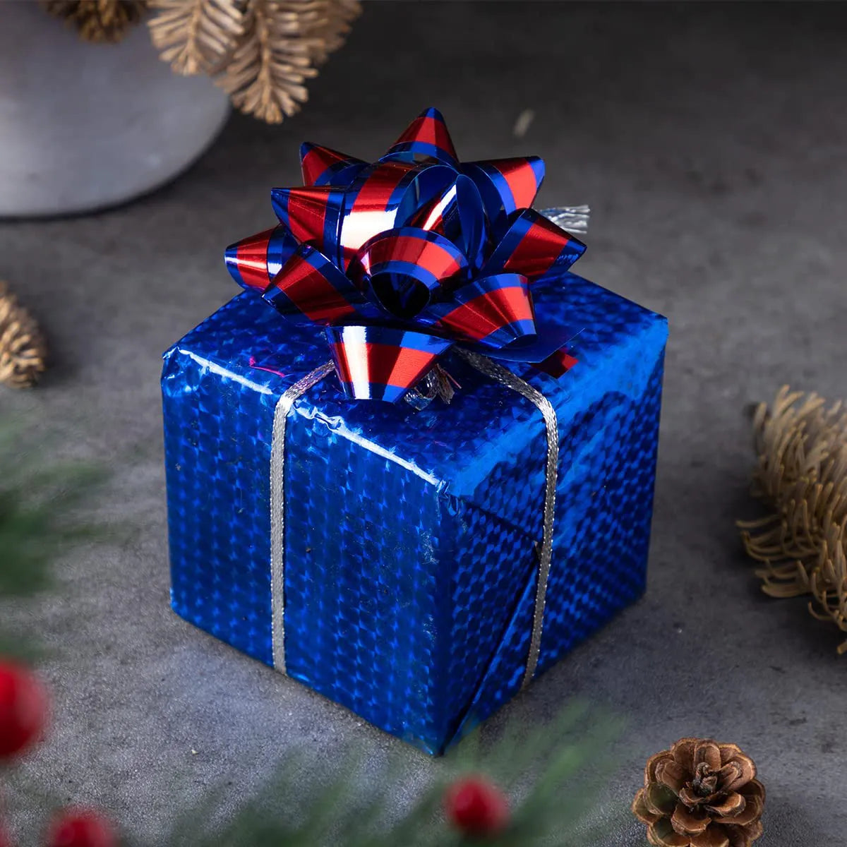 3 Inch Christmas Gift Bows, 75 Pack