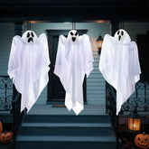 27.5" Halloween Hanging Ghost Decoration for Outdoor Use