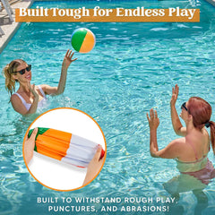 12 Pack Inflatable Beach Balls 16 Inch