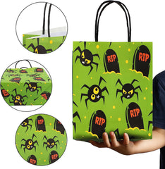 Halloween Treat Bags with Handles, 24 Count