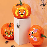JOYIN 9-Piece Halloween Pumpkin Decorating Craft Kit