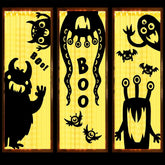 Halloween Window Clings (Monster)