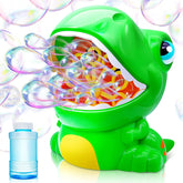 SLOOSH Green Dinosaur Bubble Machine