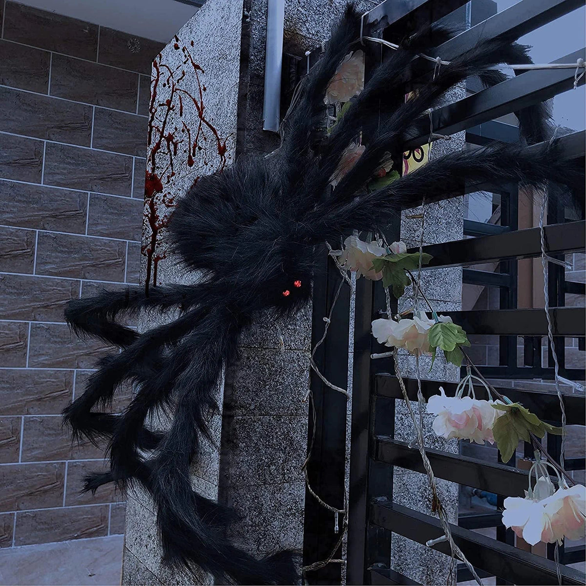 Halloween Hairy Spiders (2-Pack)