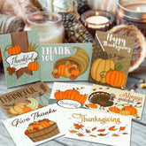 36 Pumpkin Thanksgiving Greeting Cards