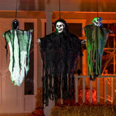 Hanging Clown, Ghost, and Grim Reaper