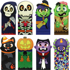 Halloween Die-Cut Flip Over Gift Bags (24 Pack)