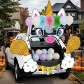 Unicorn Halloween Trunk or Treat Car Decoration Kit