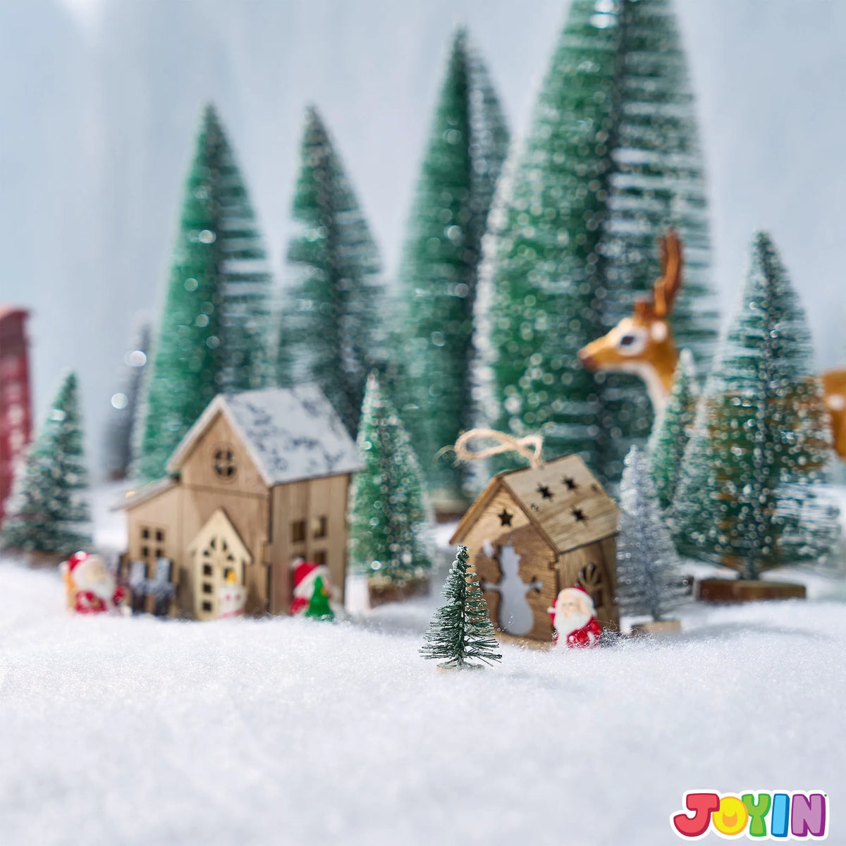 2-Pack Christmas Snow Blanket Roll for Holiday Decor