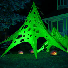 1000 sq ft Halloween Spider Web Decoration for Outdoor Use