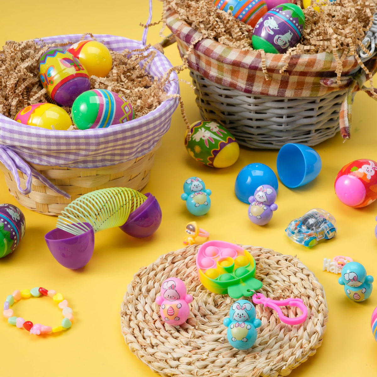 36 Prefilled Easter Eggs with Assorted Toys