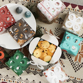 36 Pack Christmas Goody Gift Boxes with Bows