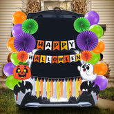 Trunk or Treat with Happy Halloween Theme