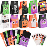 Kraft Paper Treat Bags with Characters, 60 Count