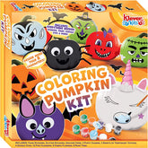 KLEVER KITS Coloring Pumpkins with 8 Characters