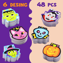 Mini Characters Notepad, 48 Pack