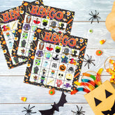 Halloween Bingo Game Cards for 28 Players