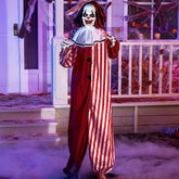 68-Inch Halloween Scary Clown Standing Decoration