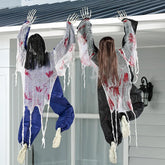 Joyin 2-Pack 47-Inch Halloween Climbing Zombies Wall Decoration