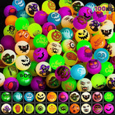 100 Glow-in-the-Dark Halloween Bouncing Balls