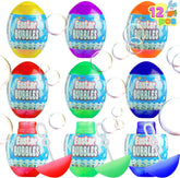 JOYIN 12-Pack Colorful Easter Egg Bubble Wands