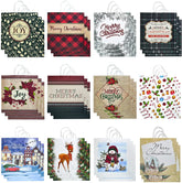 Christmas Shopping Bags - 36 Pack