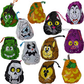 Halloween Drawstring Goody Bags, 7.75 Inches, 72 Count