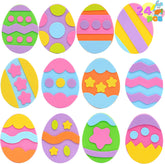 JOYIN Easter DIY Foam Magnet Set - 24 Pack for Egg Hunt Basket Stuffers & Art Activities