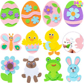 JOYIN Easter Egg Magnet Craft Set (24 Pack)