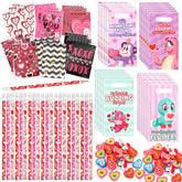 96-Piece Valentine's Day Stationery Set for Classroom Exchange