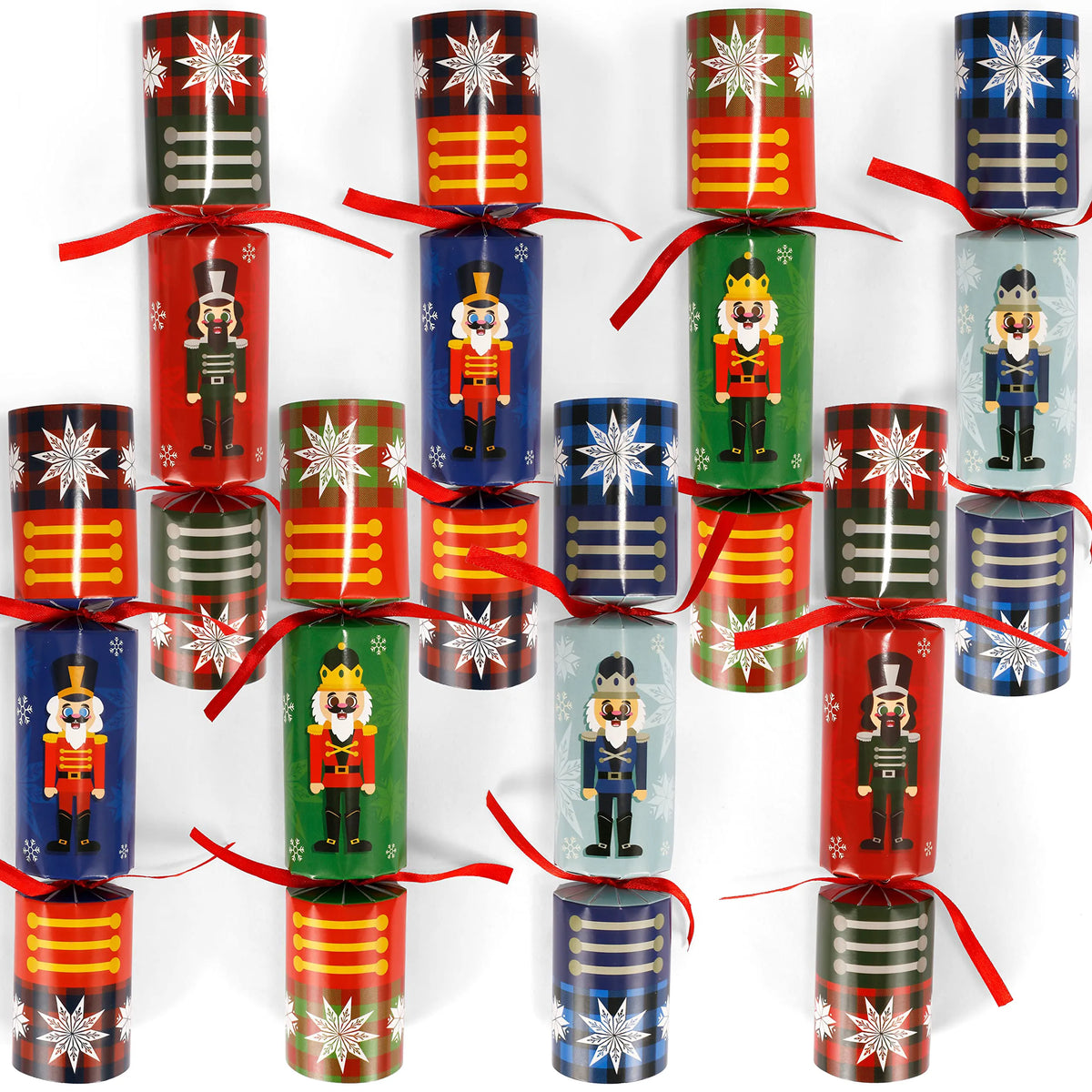 Christmas Party Table Favors (Nutcrackers) - 8 Pack