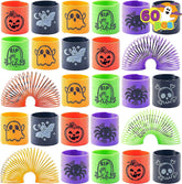 Joyin 60-Pack Halloween Mini Magic Coil Spring Toys for Kids