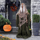 68-Inch Animated Witch Decoration