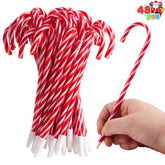 Candy Cane Ballpoint Pens, 48 Pack
