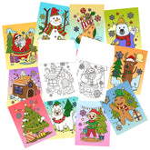 Christmas Mini Coloring Booklets (48 Pack)