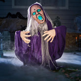 Halloween Zombie Groundbreaker Decoration with Light and Sound