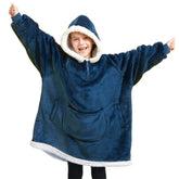 Kids' Sherpa Wearable Blanket - Navy