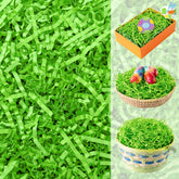JOIN 0.5LB Light Green Recyclable Easter Grass Crinkle Paper Shred