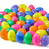JOYIN 12 Pcs 3.15" Iridescent Printed Easter Eggs