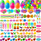 JOYIN 160 Prefilled Easter Eggs with Assorted Toys