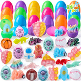 JOYIN 24 Prefilled Easter Eggs with Assorted Toys