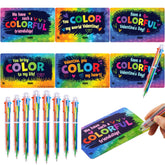 JOYIN 28-Piece Valentine's Day Multicolor Pen Set with Cards