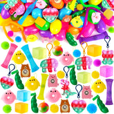 JOYIN 48-Piece Prefilled Easter Eggs with Assorted Toys