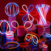 JOYIN 4th of July Patriotic Glow Sticks (120 Count)